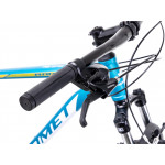 Horský bicykel ROMET RAMBLER R9.1 2024 L Modro-bielo-žltá